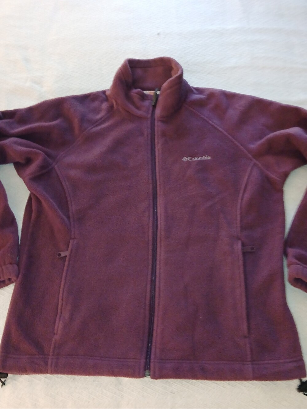 Sz.L Womens Columbia Zip Up Fleece Jacket